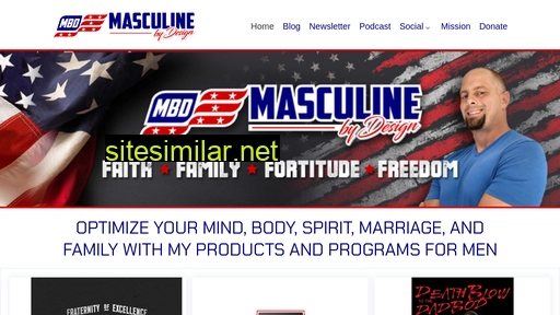 masculinebydesign.com alternative sites