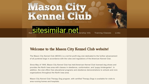 masoncitykennelclub.com alternative sites