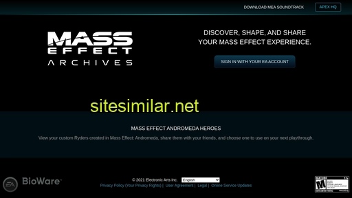 masseffectarchives.com alternative sites