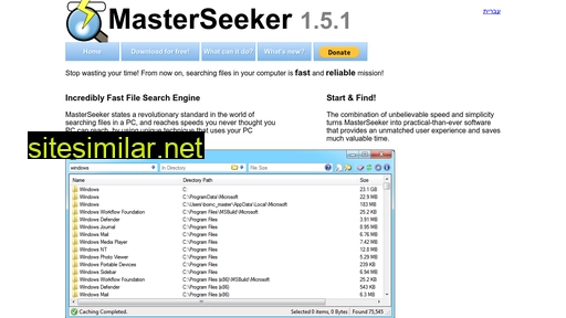 master-seeker.com alternative sites