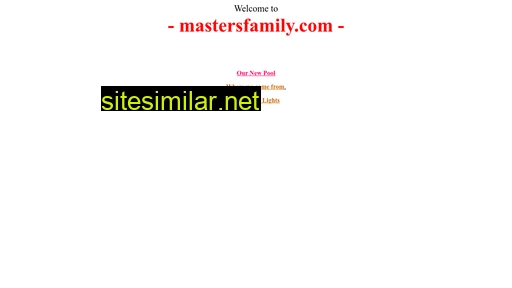 mastersfamily.com alternative sites