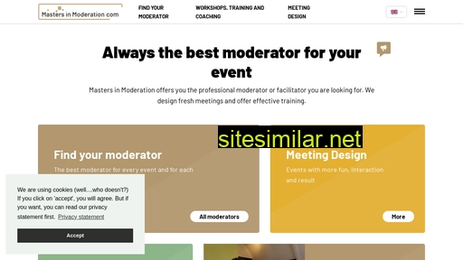 mastersinmoderation.com alternative sites