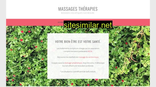 Massagestherapies similar sites