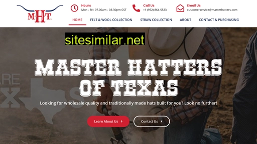 masterhatters.com alternative sites