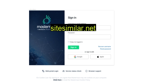 masternautconnect.com alternative sites