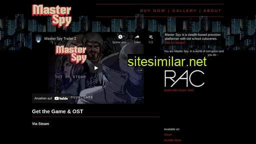masterspygame.com alternative sites