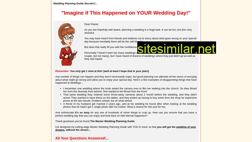 masterweddingplanning.com alternative sites
