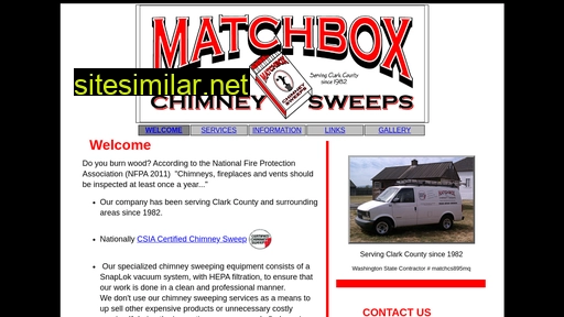 matchboxchimney.com alternative sites