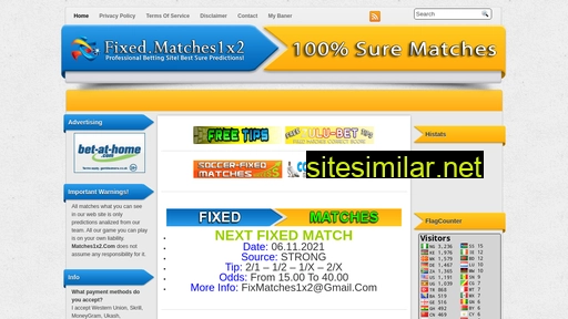Matches1x2 similar sites