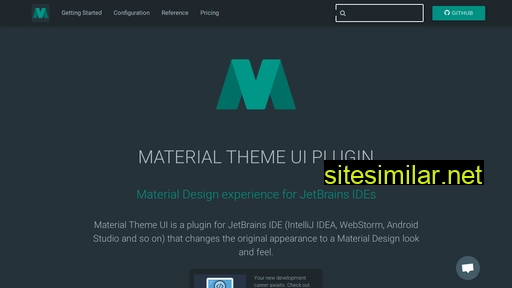 Material-theme similar sites