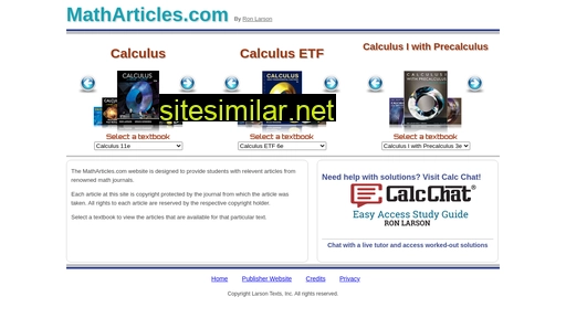 matharticles.com alternative sites