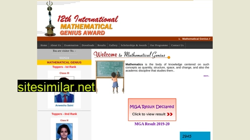 mathematicalgenius.com alternative sites