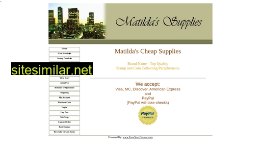 matildascheapsupplies.com alternative sites