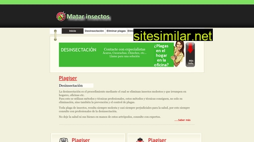 matarinsectos.com alternative sites