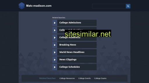 matc-madison.com alternative sites