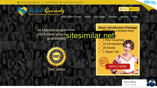 matchguaranty.com alternative sites