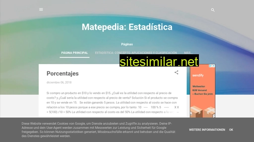 matepedia-estadistica.blogspot.com alternative sites