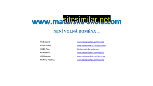 materska-skola.com alternative sites