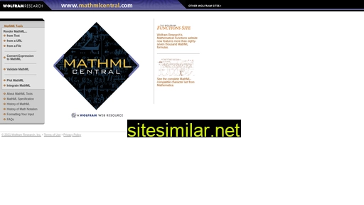 mathmlcentral.com alternative sites