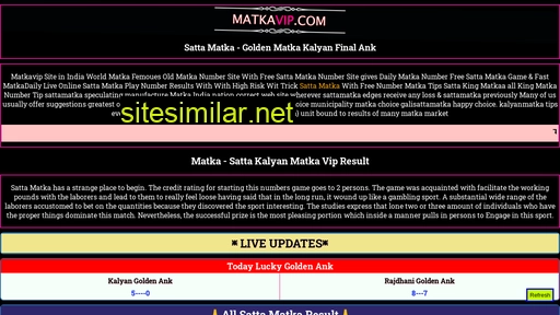 matkavip.com alternative sites