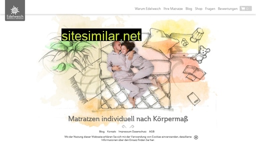 matratzen-edelweich.com alternative sites