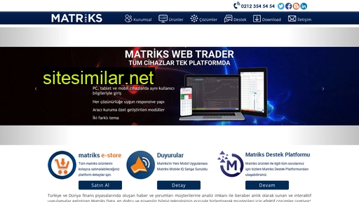 matriksdata.com alternative sites