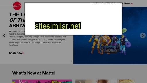 mattel.com alternative sites
