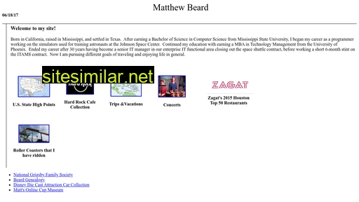 Matthewbeard similar sites