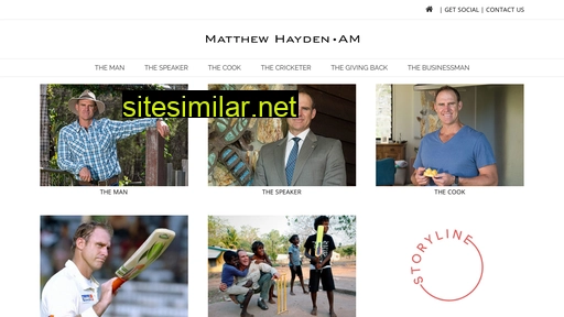 matthewhayden.com alternative sites