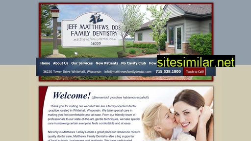 matthewsfamilydental.com alternative sites