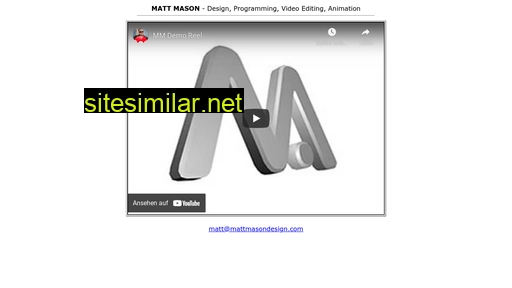 mattmasondesign.com alternative sites