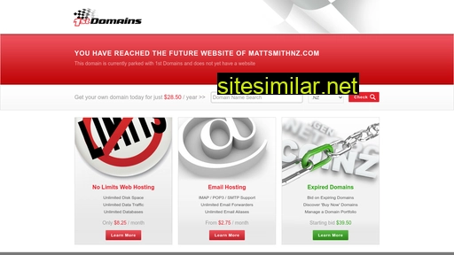 mattsmithnz.com alternative sites