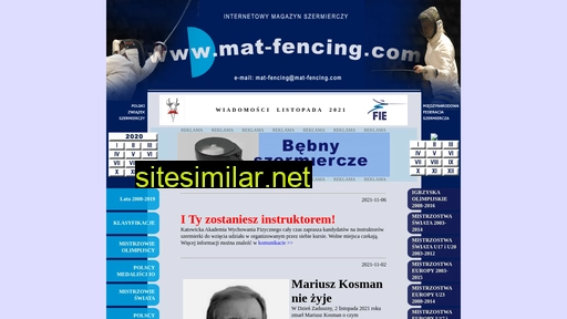 Mat-fencing similar sites