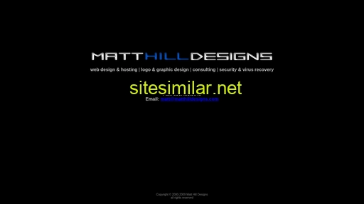 matthilldesigns.com alternative sites