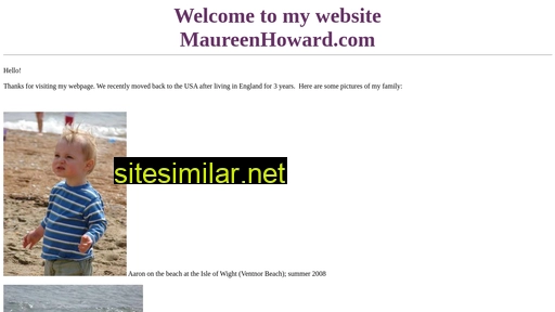 maureenhoward.com alternative sites