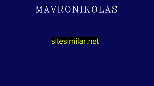 mavronikolas.com alternative sites