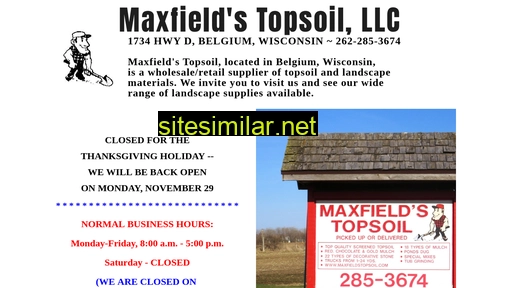 maxfieldstopsoil.com alternative sites