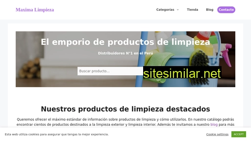 maxima-limpieza.com alternative sites