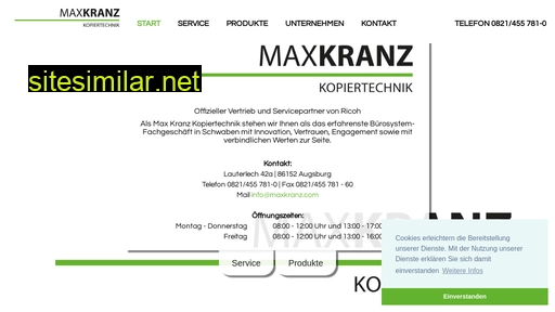 maxkranz.com alternative sites