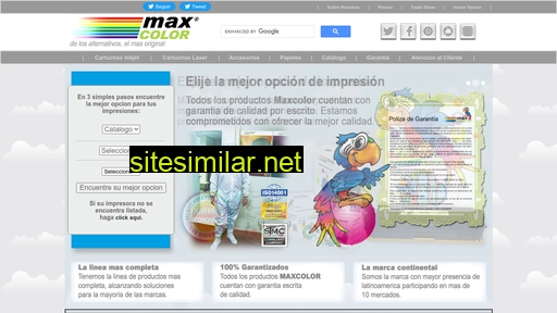 Max-color similar sites