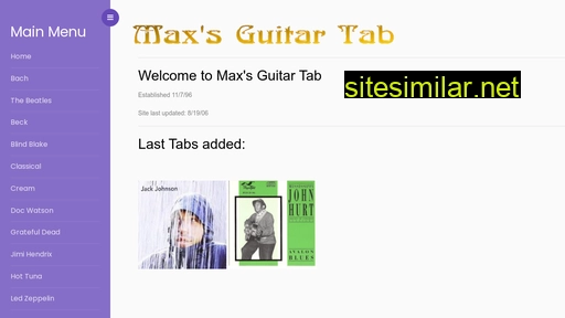 maxguitartabs.com alternative sites