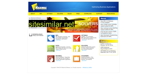 maximalsoftware.com alternative sites