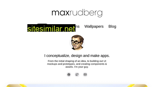 maxrudberg.com alternative sites