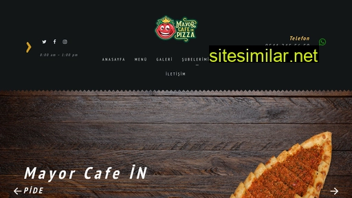 mayorcafeinpizza.com alternative sites