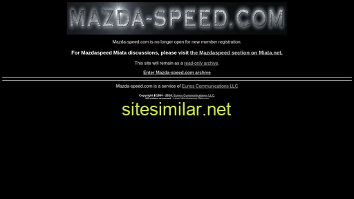 mazda-speed.com alternative sites