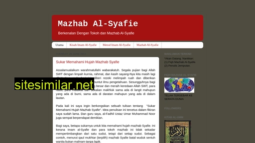 Mazhab-alsyafie similar sites
