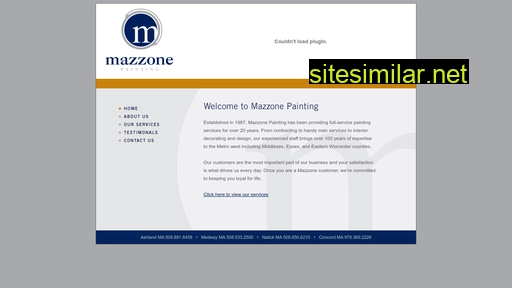 mazzonepainting.com alternative sites