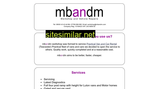 mbandm.com alternative sites