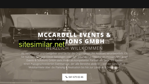 mccardell-events.com alternative sites