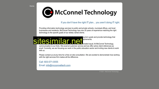 mcconneltech.com alternative sites